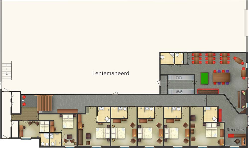 plattegrond accommodatie